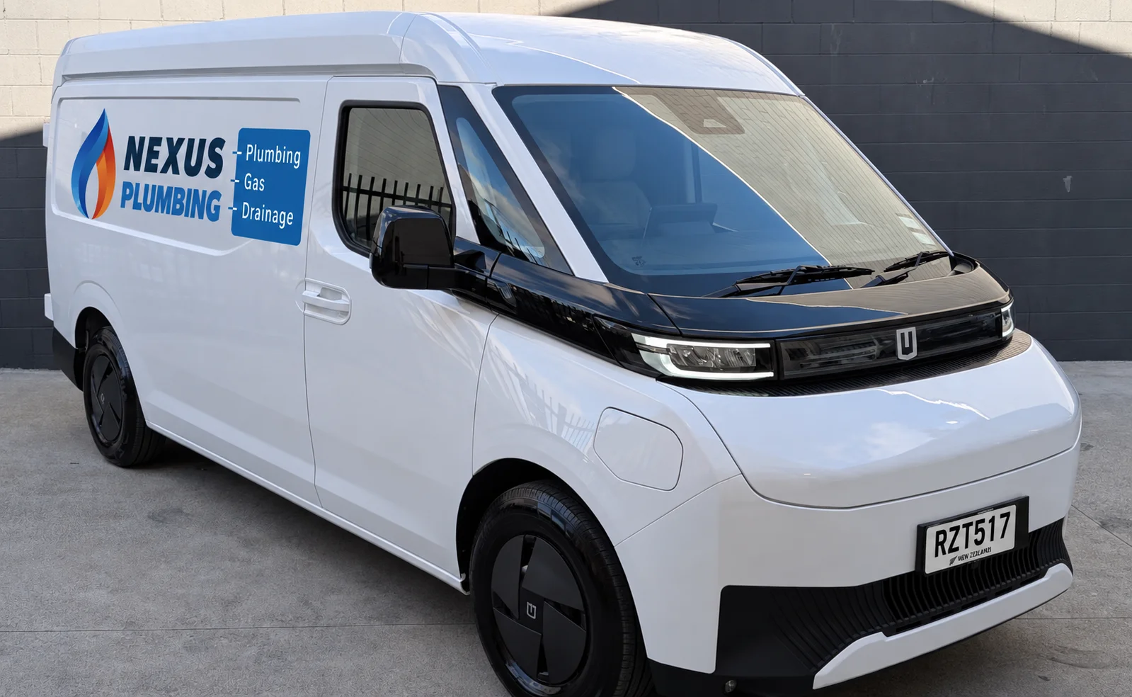 White Nexus Plumbing Supervan in Auckland