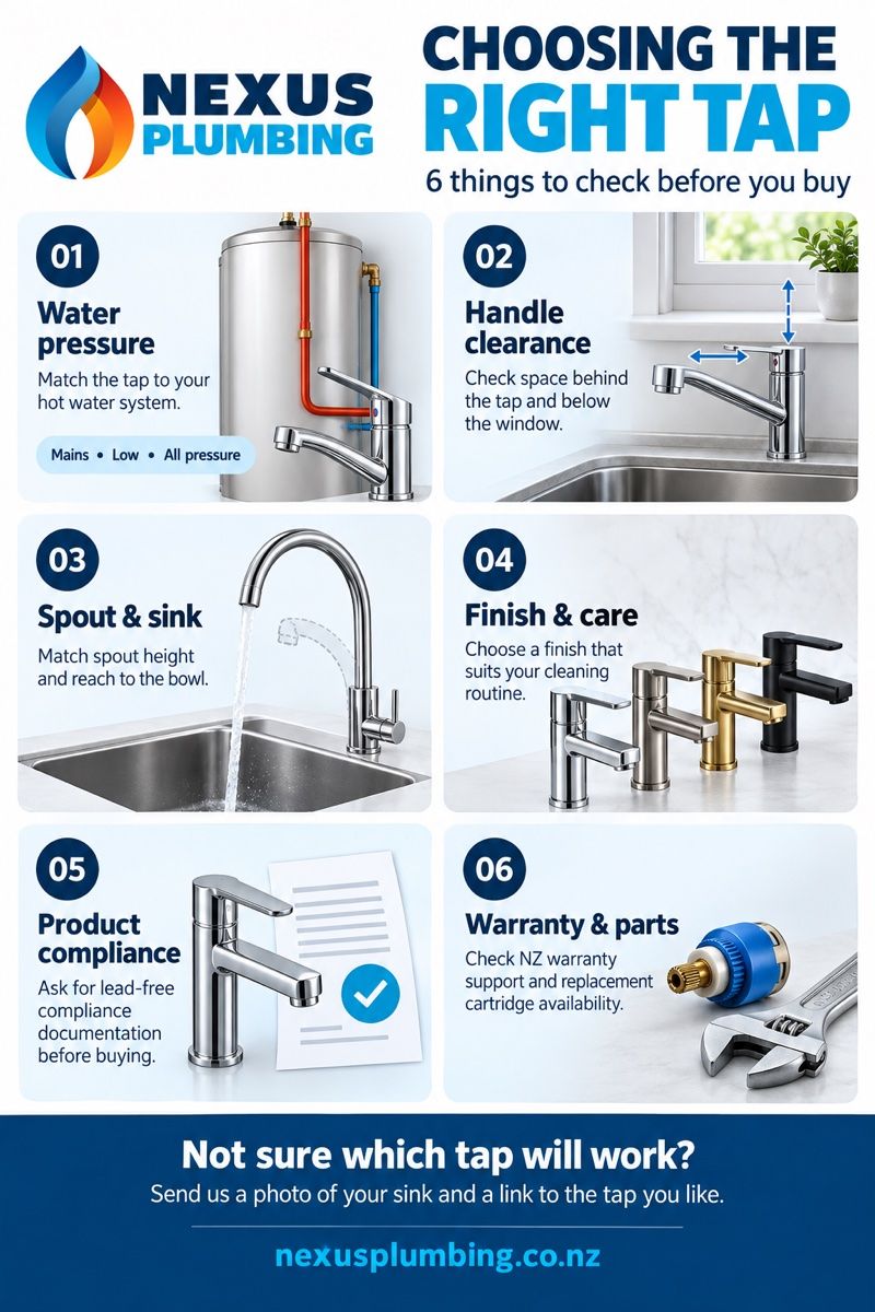 Comparing tapware before choosing a kitchen mixer